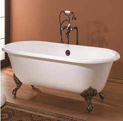 Magliezza Чугунная ванна Patricia 168x76.5 (ножки бронза) – фотография-1